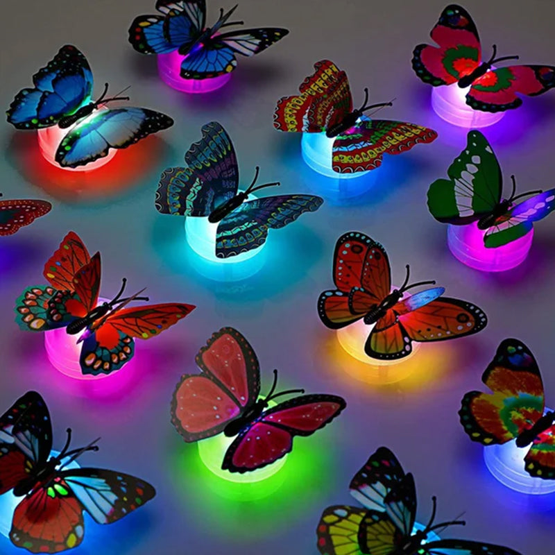 🦋Veilleuse 3D LED Papillon Décoration