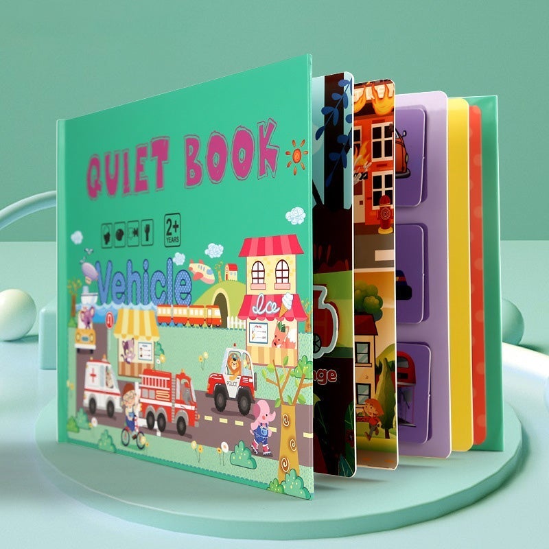 Livre Occupé pour que l'enfant développe des compétences d'apprentissage