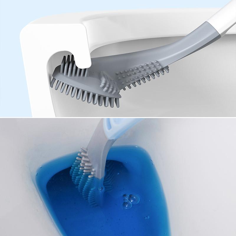 đ Brosse de Toilette Forme Club de Golf avec Porte-brosse