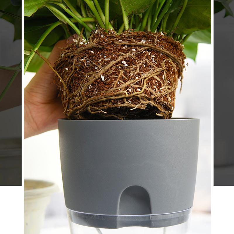 Pot écologique auto-arrosant