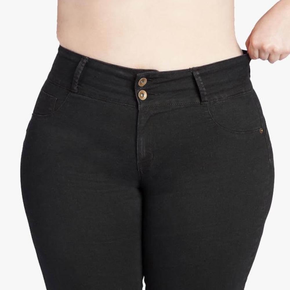Pantalon En Denim Très Extensible Pour Femmes