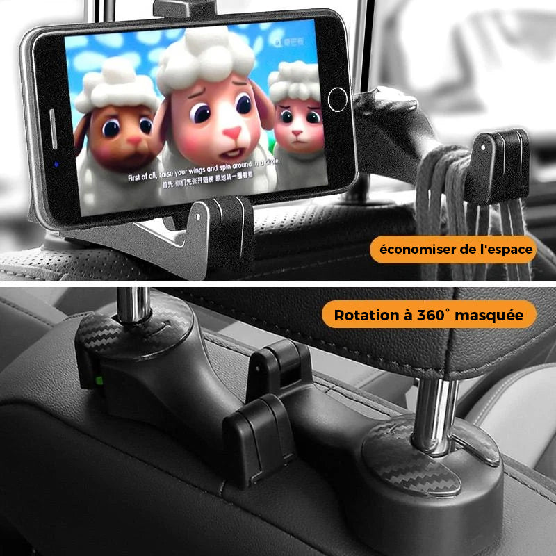 🚗🚗Support d'appui-tête crochet de voiture