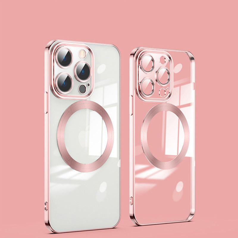 Galvanoplastie Charge magnétique sans fil Coque et skin iPhone