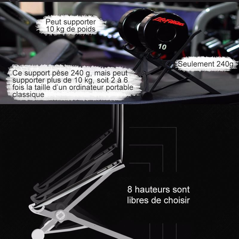 Support Ajustable pour Ordinateur Portable