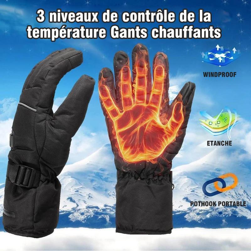 Gants chauffés électriquement
