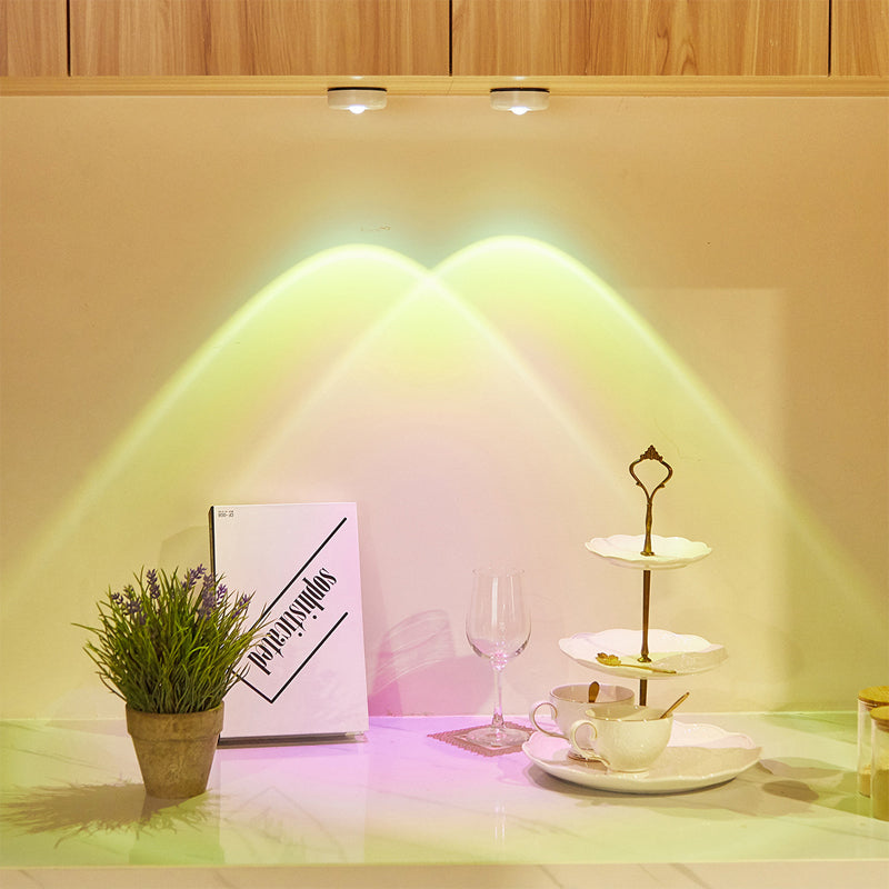 Projection du coucher de soleil Lampes d'armoire