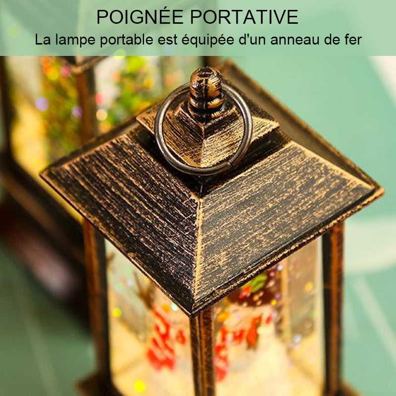 🌲Lanterne à Vent du Père Noël