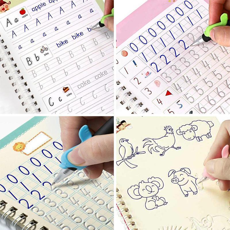 👨👶👦Cahier d'Exercice d'Écriture pour Enfant d'Âge Préscolaire