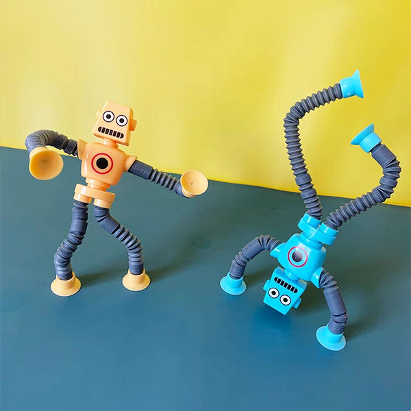 Robot ventouse tube télescopique