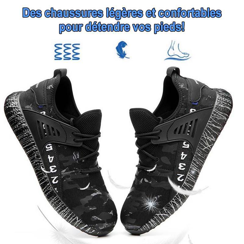 Chaussures de Sécurité Respirantes Camouflées