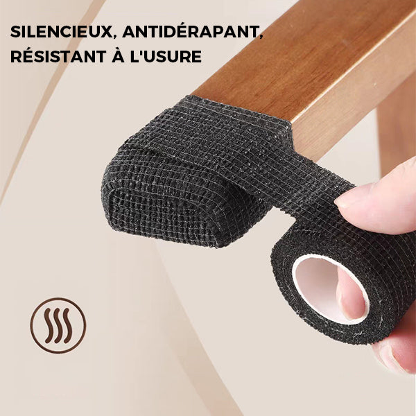 Pieds de table antidérapants silencieux