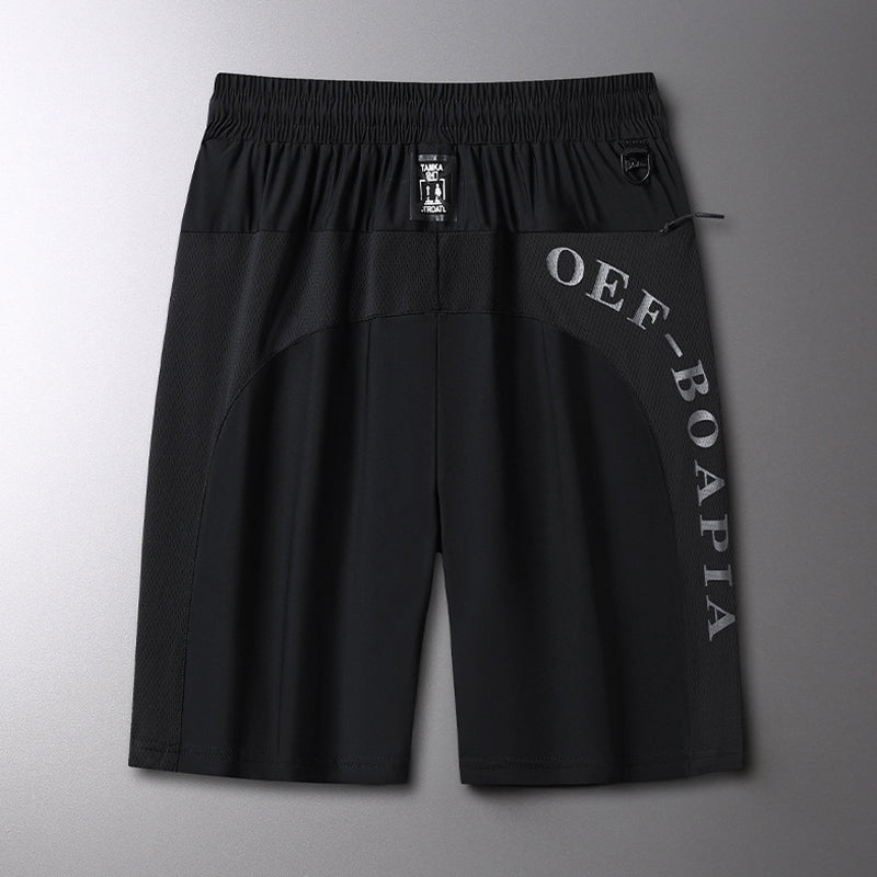 Short homme en soie glacée