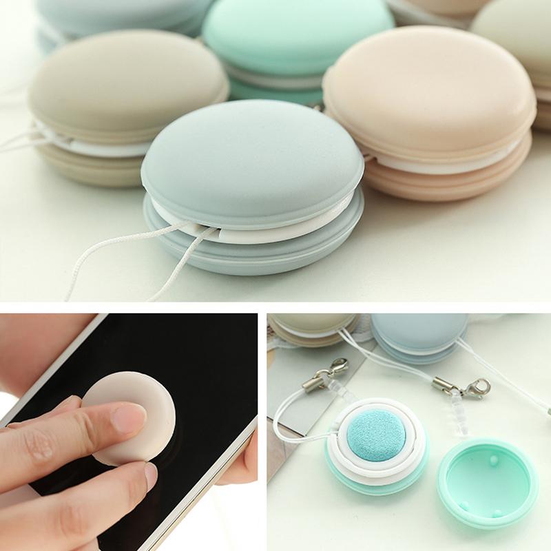 đOutil de Nettoyage d'Ăcran de TĂ©lĂ©phone en Forme de Macaron
