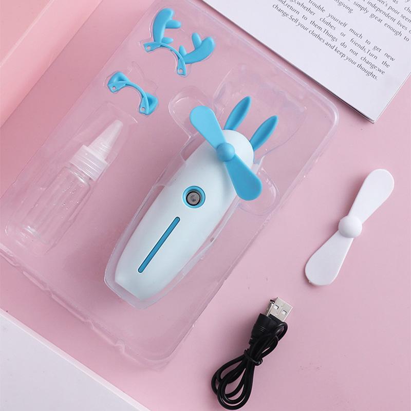 Super Mini Ventilateur Portable avec Pulvérisateur