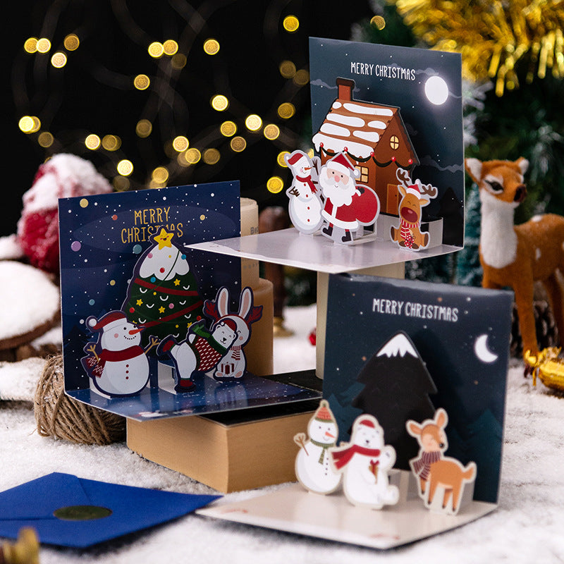 Cartes de Noël 3D