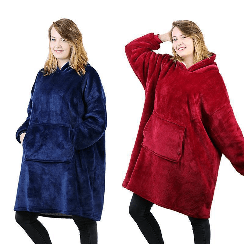 Le Plaid-Sweat Ă Capuche pour Adults & Enfants