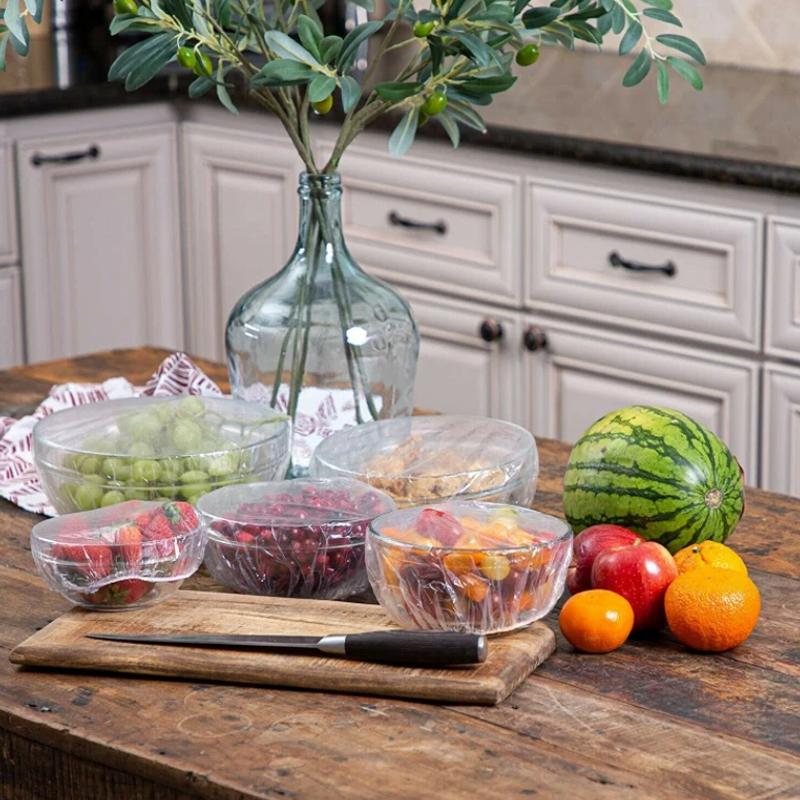 Couvertures Alimentaires Jetables Sacs de Conservation Frais (100PCS)