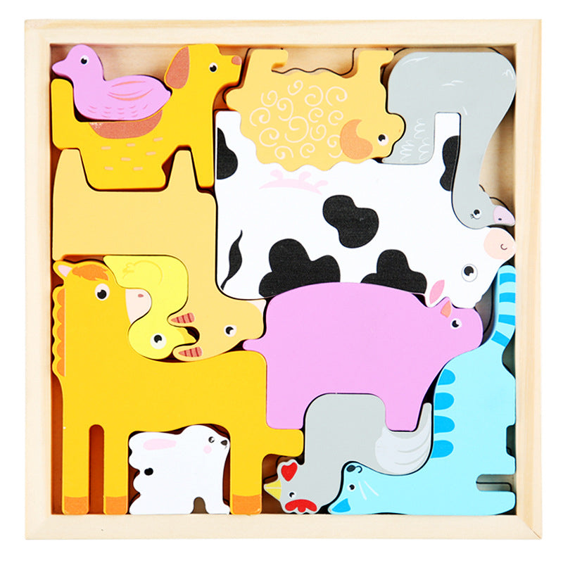đČPuzzles en Bois pour Tout-petits