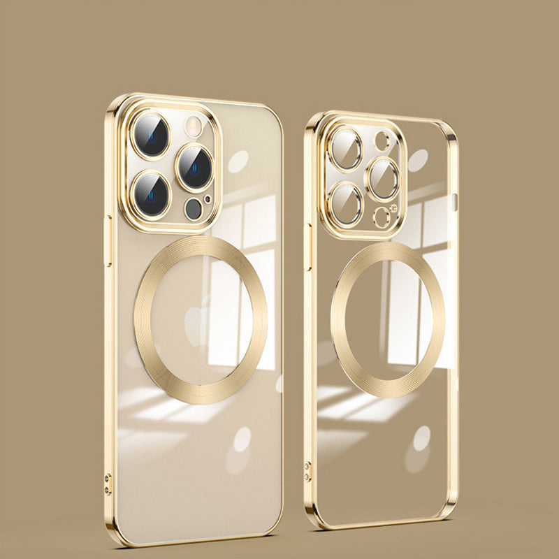 Galvanoplastie Charge magnétique sans fil Coque et skin iPhone