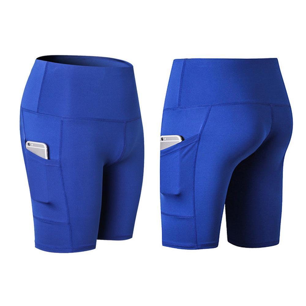 Short De Sport Taille Haute pour Femmes