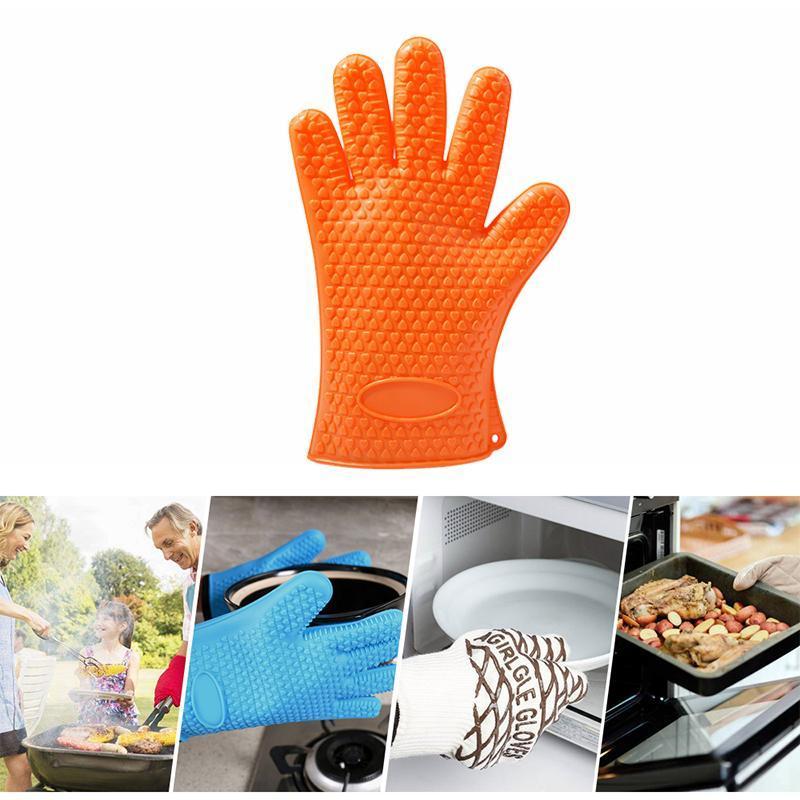 Gants En Silicone Avec Résistance À La Chaleur