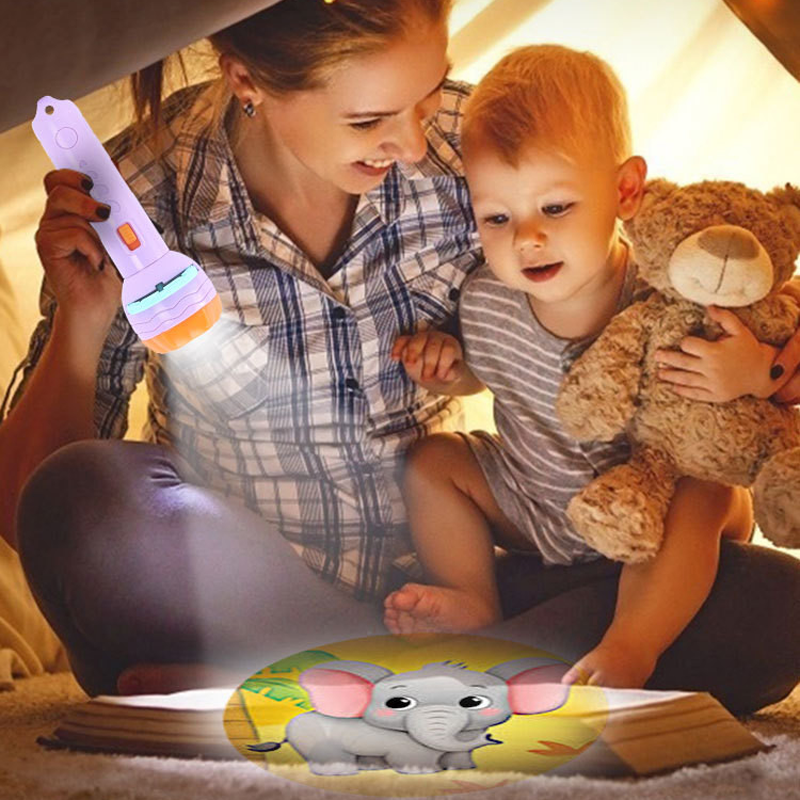🎁🎁Lampe De Poche De Jouet De Projecteur