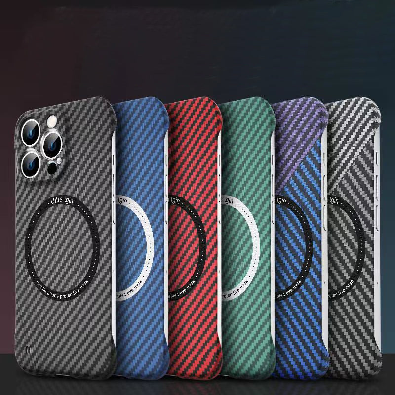Coque De Téléphone Légère En Fibre De Carbone