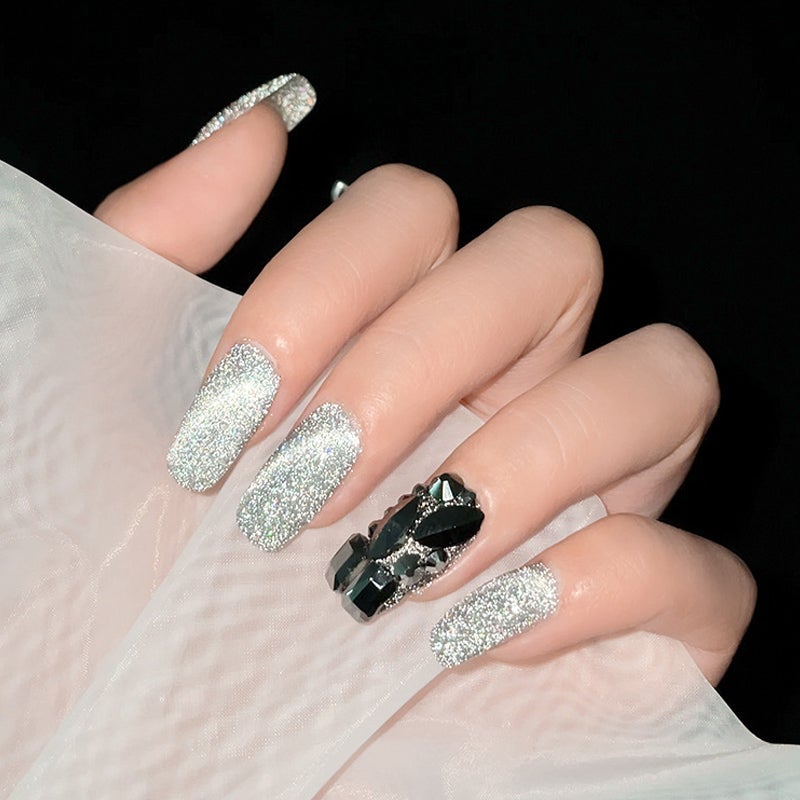 🎉Vernis à Ongles œil de Chat Laser Diamanté
