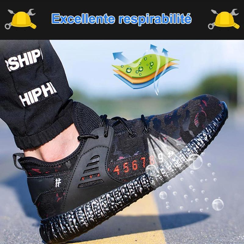 Chaussures de Sécurité Respirantes Camouflées
