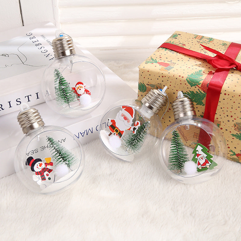 Boules lumineuses pour décoration de sapin de Noël