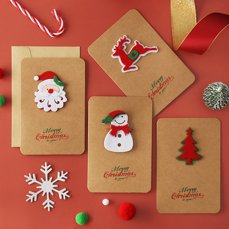 Carte de Noël Kraft