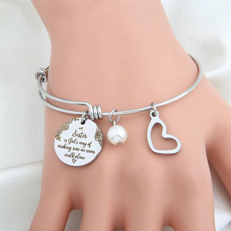 Ne marchez jamais seul - Bracelet Sœurs