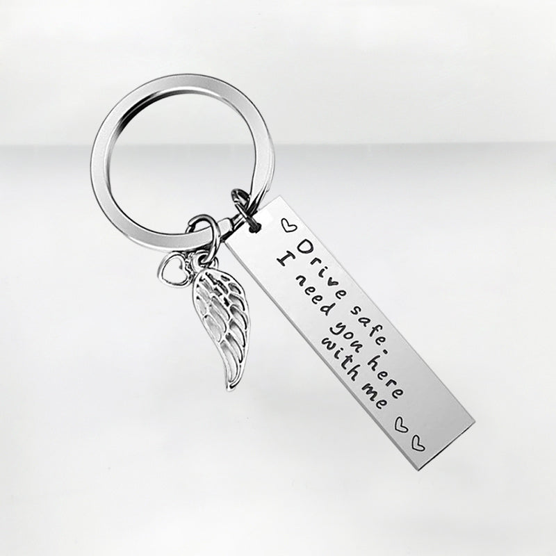 Porte-clés ailes d'ange