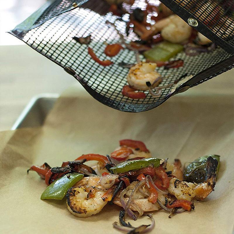 Sac en Maille Antiadhésif pour Grillage de Barbecue