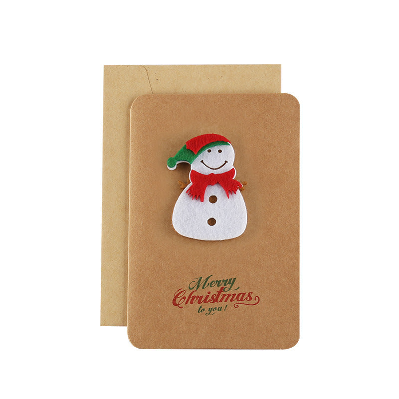 Carte de Noël Kraft