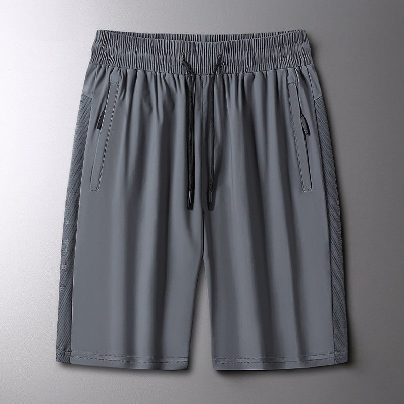 Short homme en soie glacée