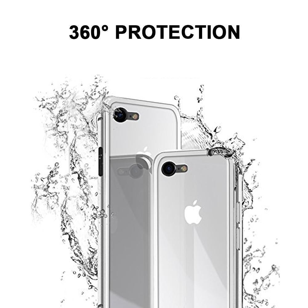 Métal Magnétique Cas Pare-chocs pour iPhone