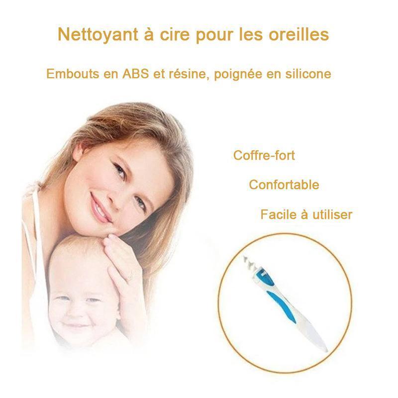 Dissolvant à cérumen, avec 16 embouts lavables