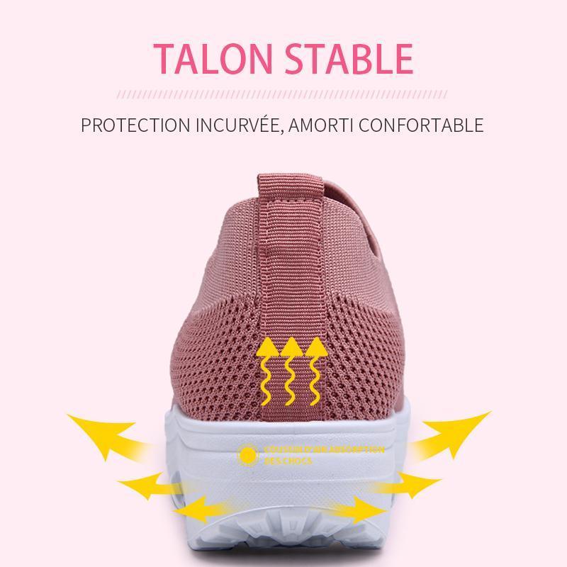 Femme Chaussures en Mesh de Sports Légères Casual Respirantes