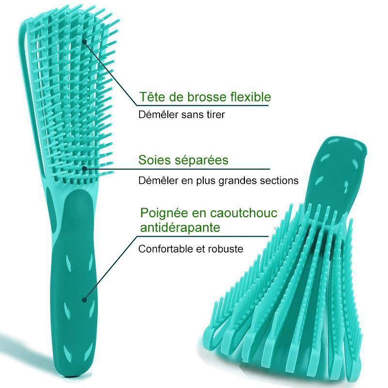 Peigne Ă Cheveux en Nylon Antistatique