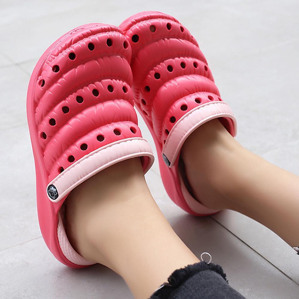 Chaussures Creuses Trouées Respirantes