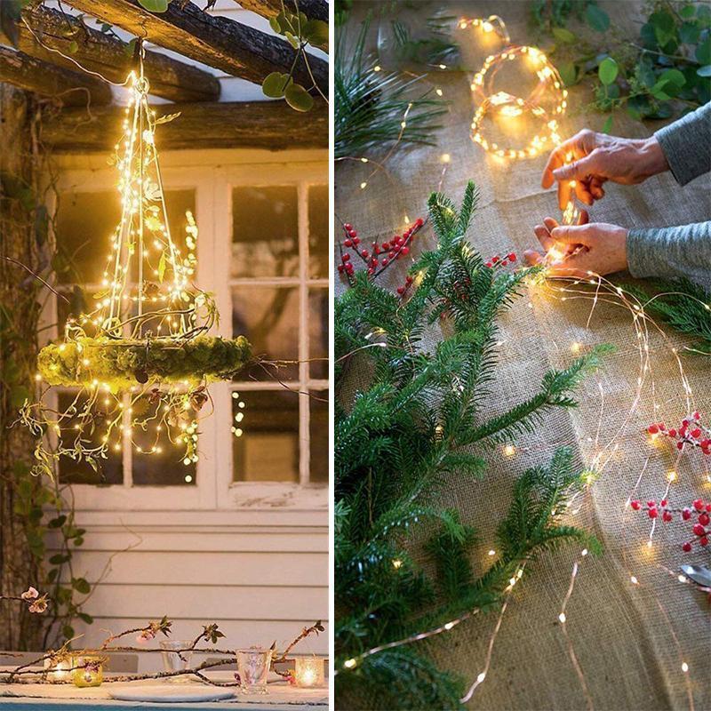 Guirlandes Lumineuses LED-Décoration Noël pour votre Intérieur