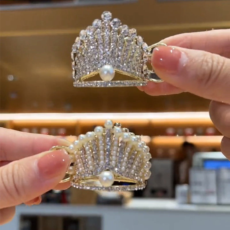 Clip de saisie de strass de couronne