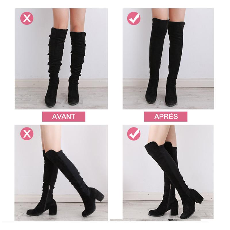 Sangle antidérapante pour bottes au genou