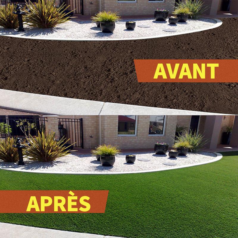 Tapis de Semis de Gazon Biodégradable