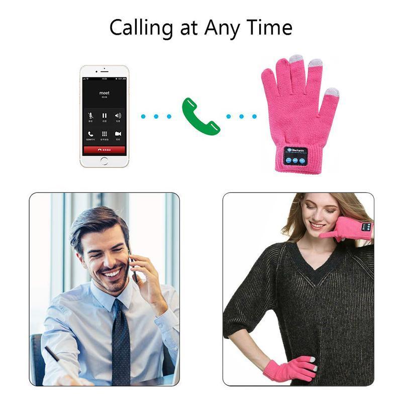 Wireless Bluetooth Winter Gloves