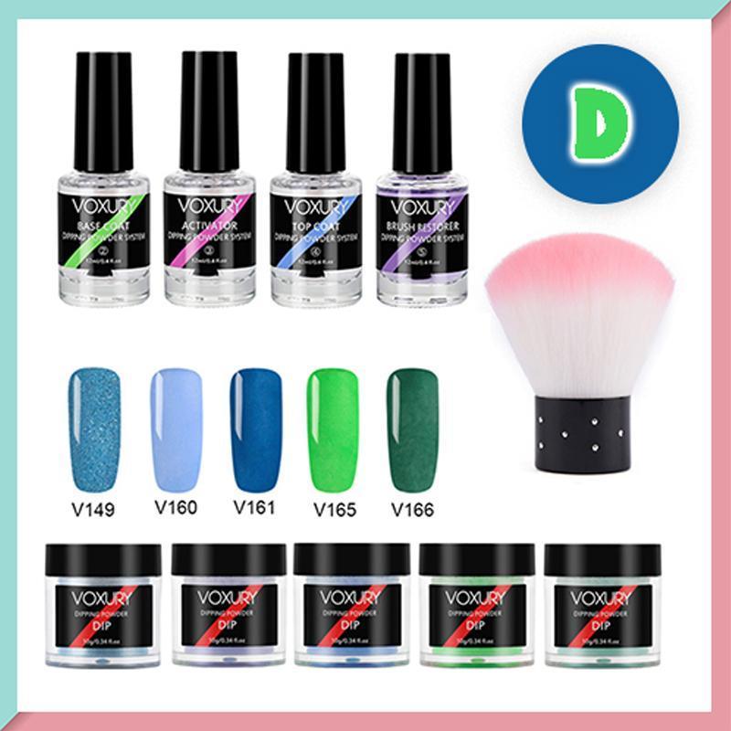 Kit de poudre pour tremper les ongles