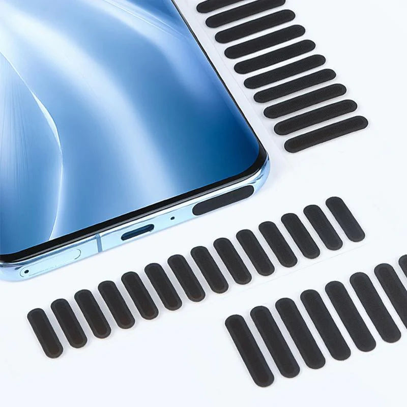 Autocollants de filet anti-poussière pour téléphone portable