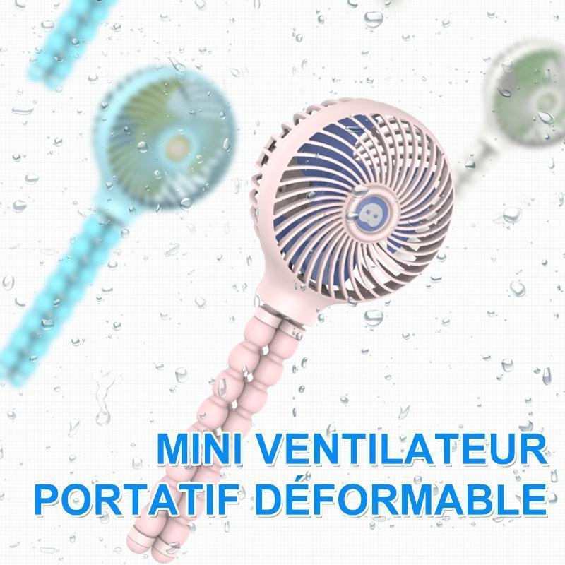 Mini Ventilateur Portatif Déformable