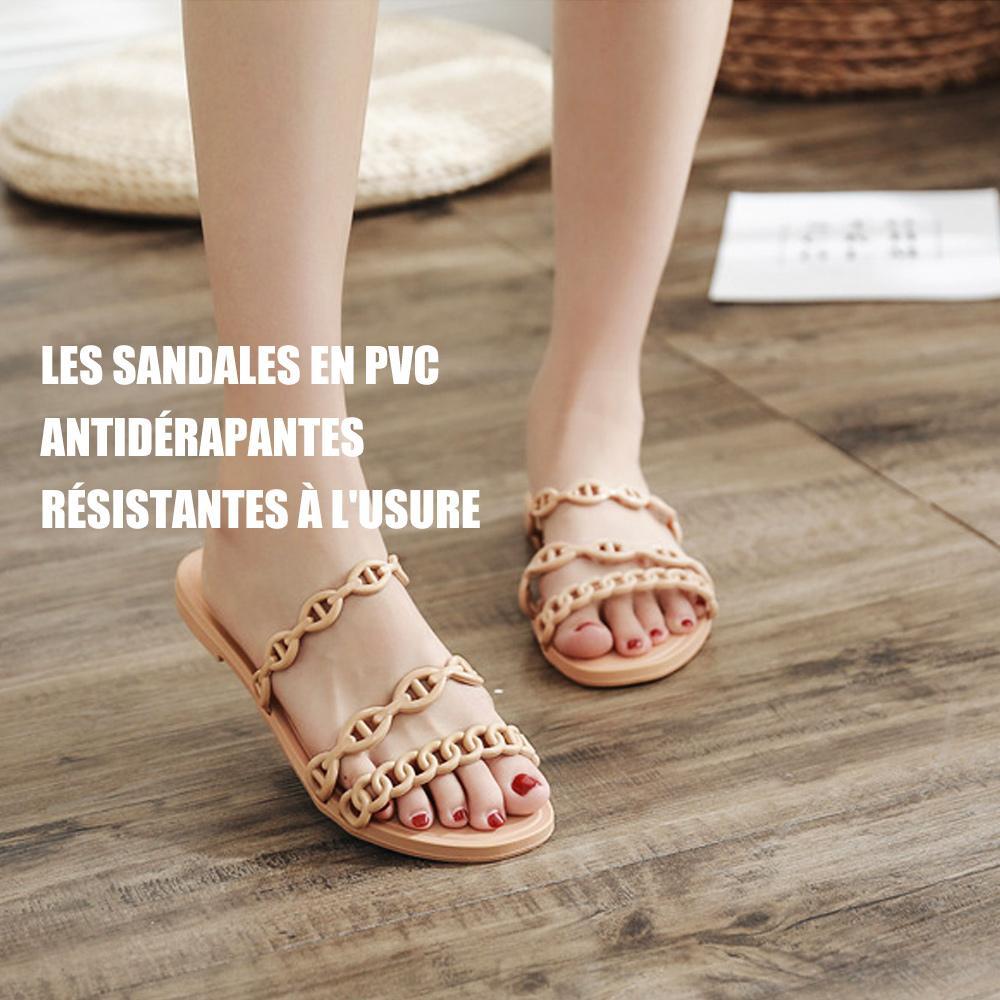 Sandales de l’Été - Bout Ouvert- Talons plats